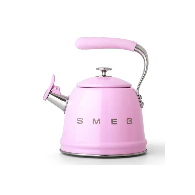 Smeg CKLW2001PK 2.3l Whistling Stove Top Kettle - Pink