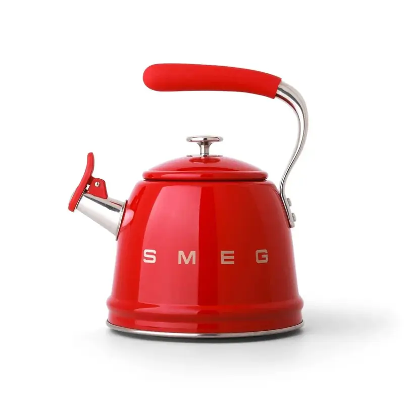 Smeg CKLW2001RD 2.3l Whistling Stove Top Kettle - Red