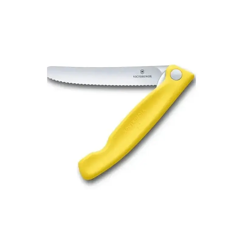 Victorinox 6.7836.F8B Foldable Paring Knife - Yellow