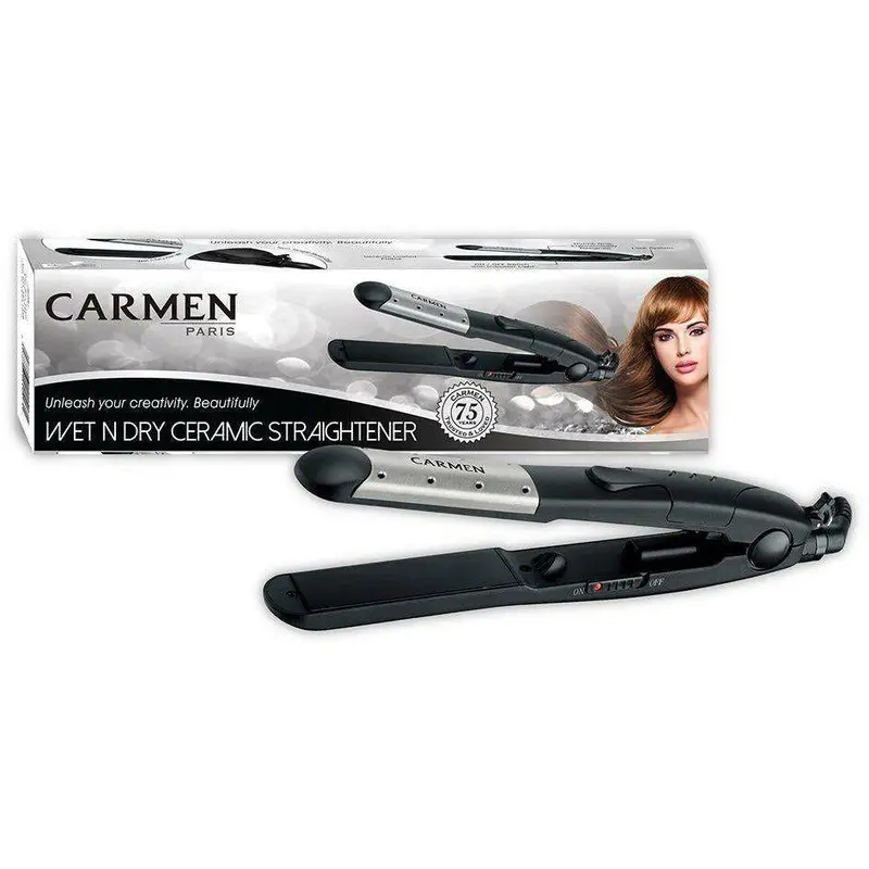Carmen 1237 Wet N Dry Ceramic Straightener