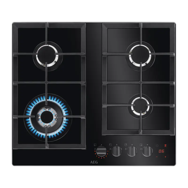 AEG HKB64450NB 60cm Gas Hob