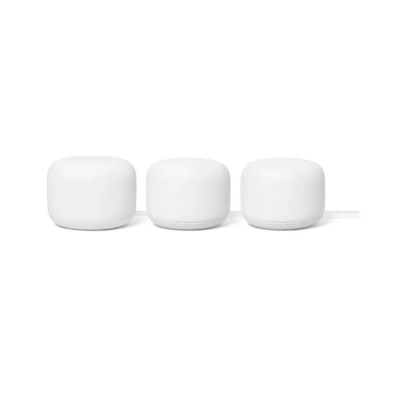 Google Nest Wifi Router and Two Points (Snow)