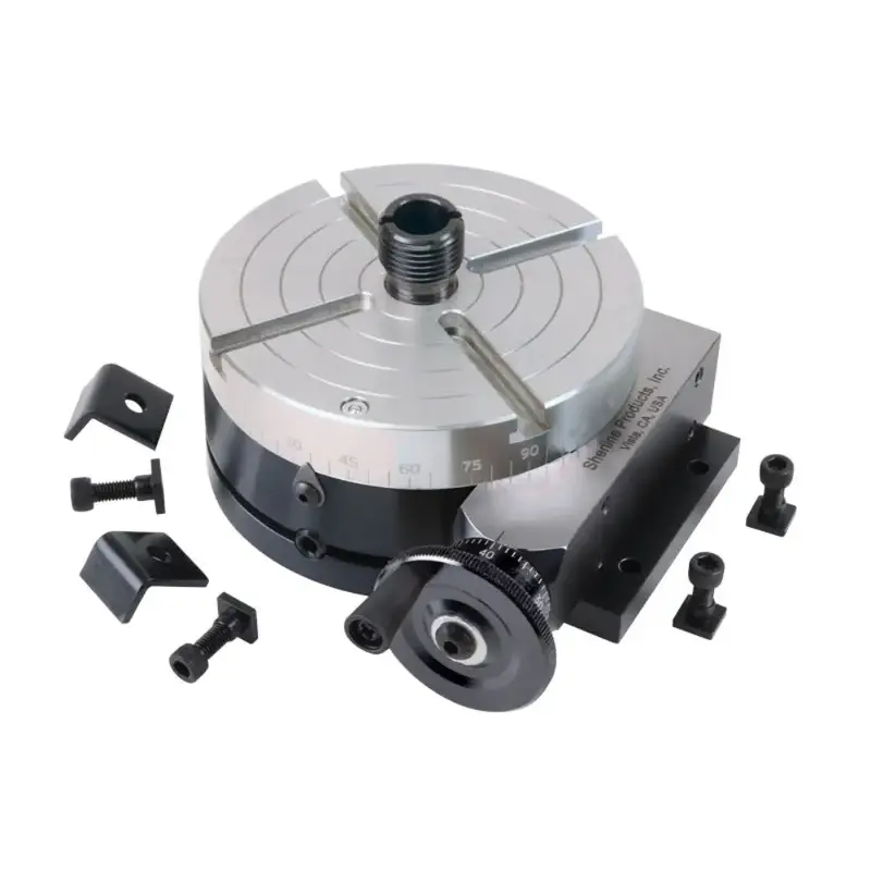 Sherline Nickel-Teflon Coated Manual Rotary Table