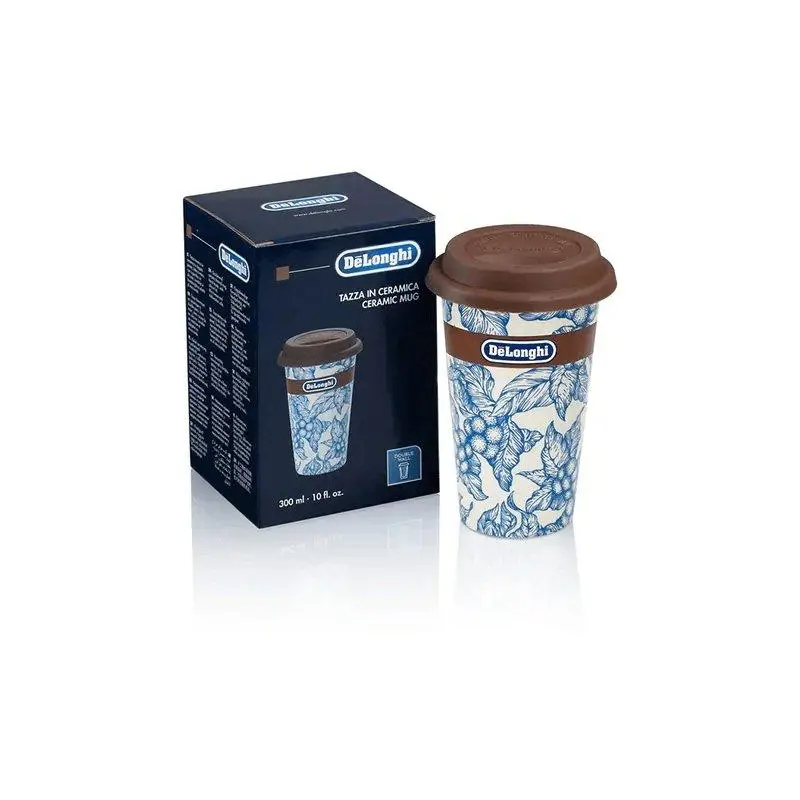 Delonghi DLSC064 Thermal Mug - Blue Flower