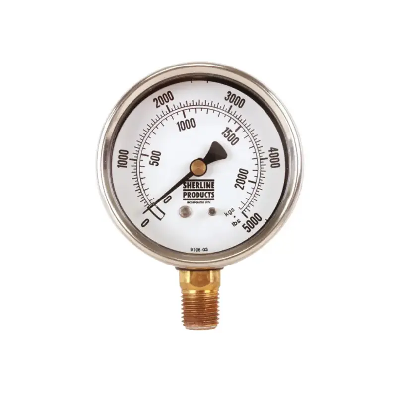 Sherline Trailer Scale Replacement Gauge (0-5000lbs)