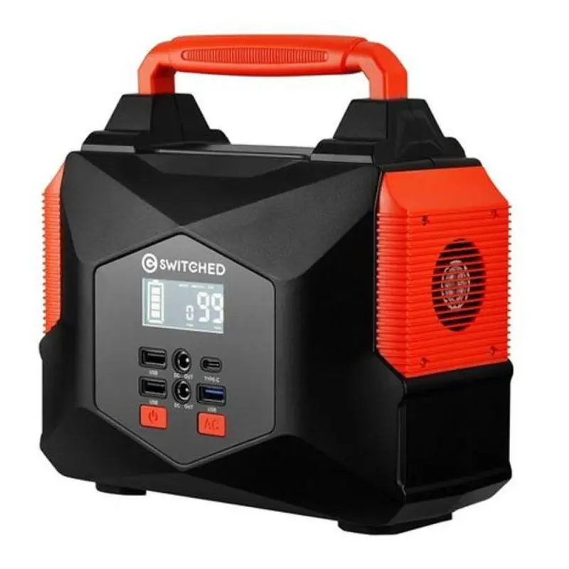 Switched SWD-8900-BK Portable Power Station 200w