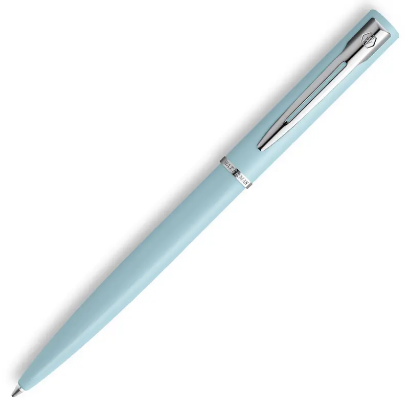 Waterman Allure Ballpoint Pen Pastel Blue Chrome Trim - 2105224