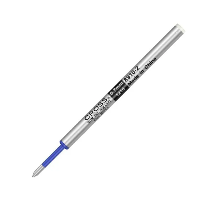 Cross RollerBall Pen Gel Slim Refill Blue - 8910-2