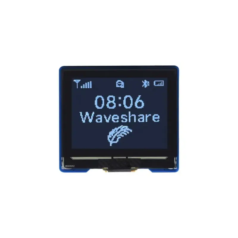 Waveshare 1.32" OLED Display Module, 12896 Resolution, 16 Gray Scale, SPI / I2C Communication
