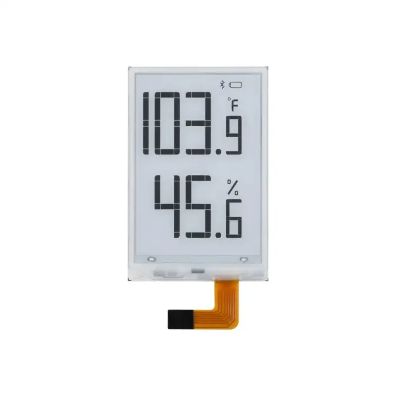Waveshare 1.9" Segment E-Paper Raw Display, 91 Segments, I2C Bus, Ideal for Temperature & Humidity m, Humidifier, Digital m