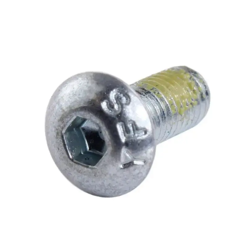 AndyMark 10-32 x 0.5in. Button Head Cap Screw w/ Nylon Patch