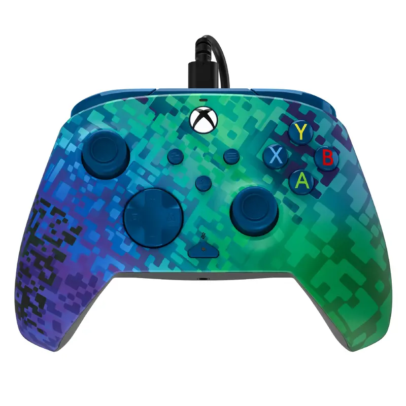 PDP XBOX SERIES - PC GLITCH GREEN REMATCH ADVANCED WIRED CONTROLLER