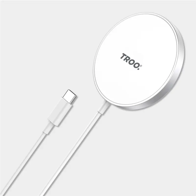 TROO Certified 15W Fast Charge MagSafe Wireless Charger - T517-F