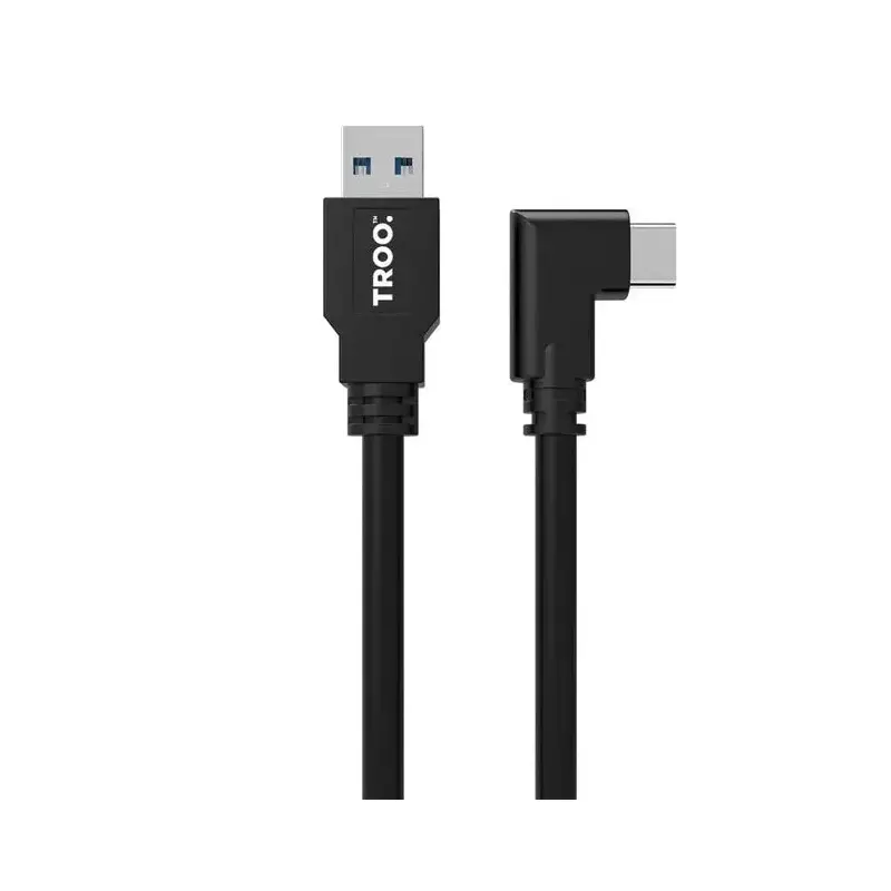 TROO Certified Fast Charge Oculus Quest Right Angle USB To Type-C Cable  - (3m) - SGM05