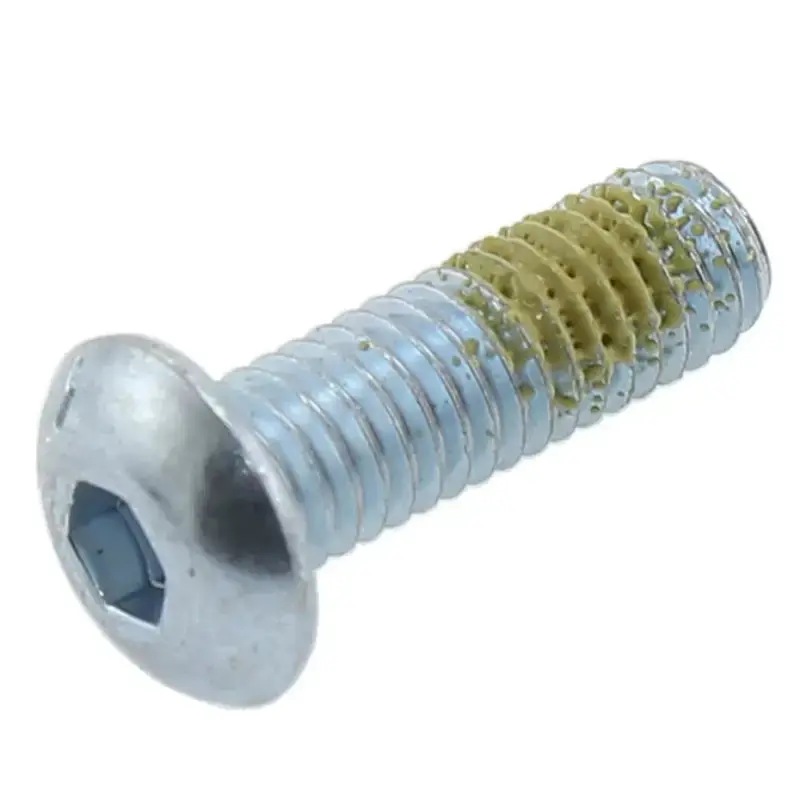 AndyMark 10-32 x 0.625in. Button Head Cap Screw w/ Nylon Patch