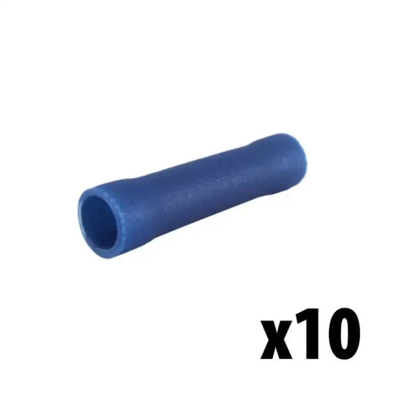 AndyMark 14-16 AWG Blue Butt Connector Qty. 10