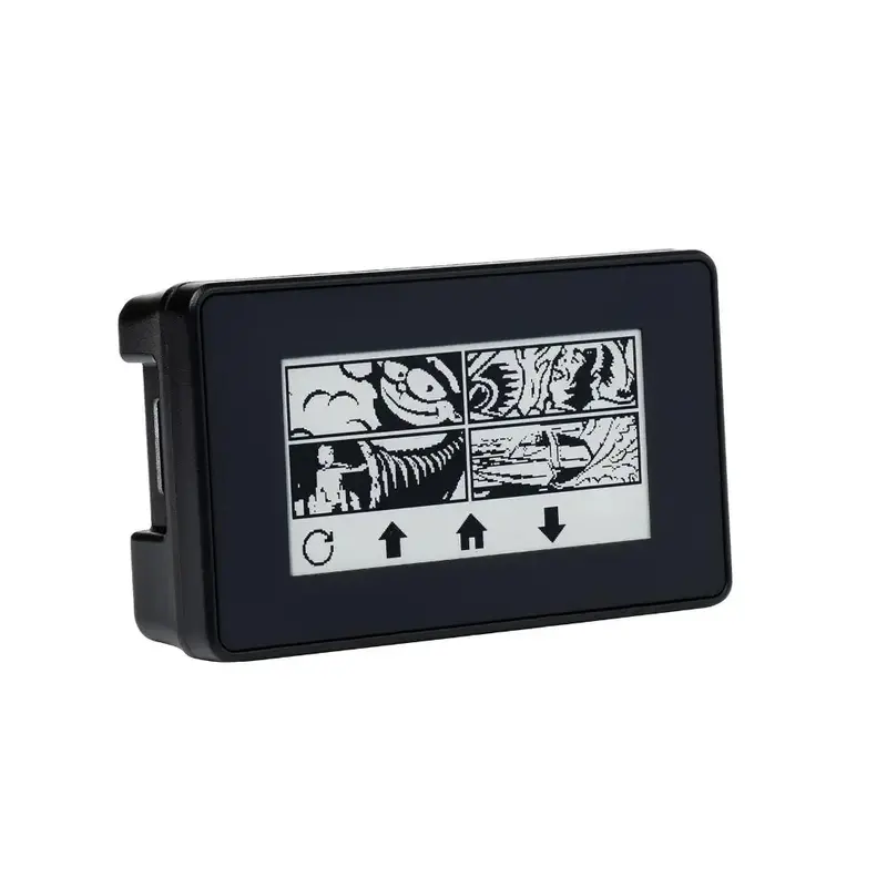 Waveshare 2.13" Touch E-Paper E-Ink Display for Raspberry Pi Zero, 250122, ABS Case