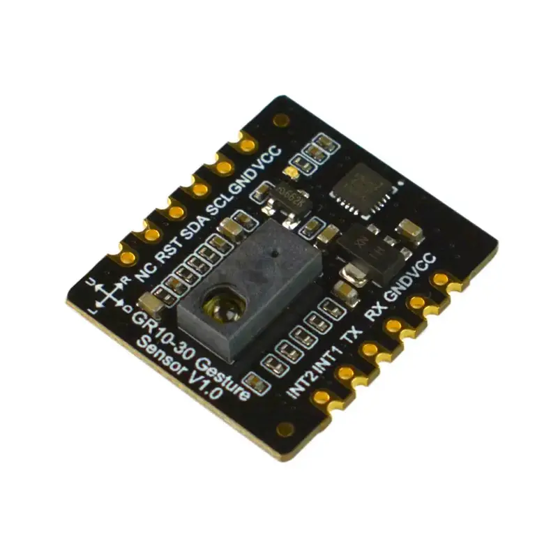 DFRobot Fermion GR10-30 Gesture Sensor, Breakout, UART, I2C, 12 Gestures, 0~30cm