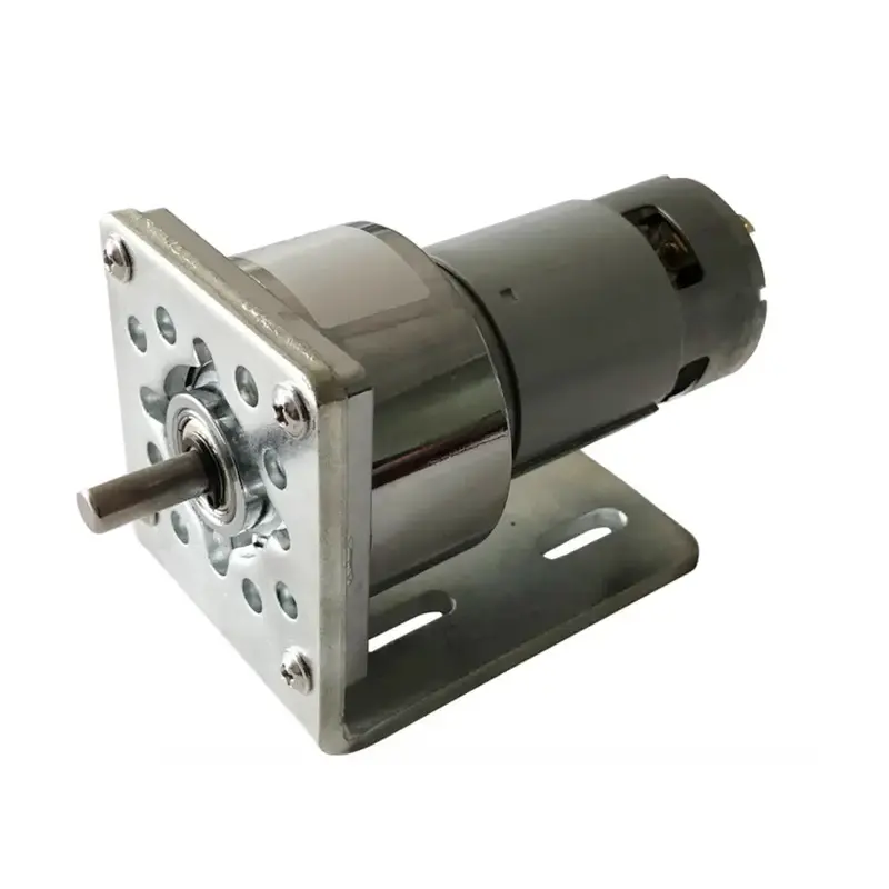 High torque 775 size DC gear motor with bracket kits 12V - 300RPM