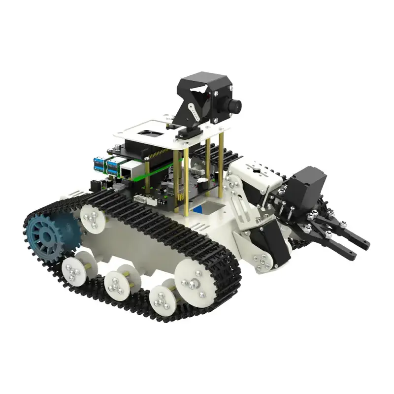 Transbot SE ROS Robot, Python Programming, HD Camera for Raspberry Pi 5-4G(w/ Board)