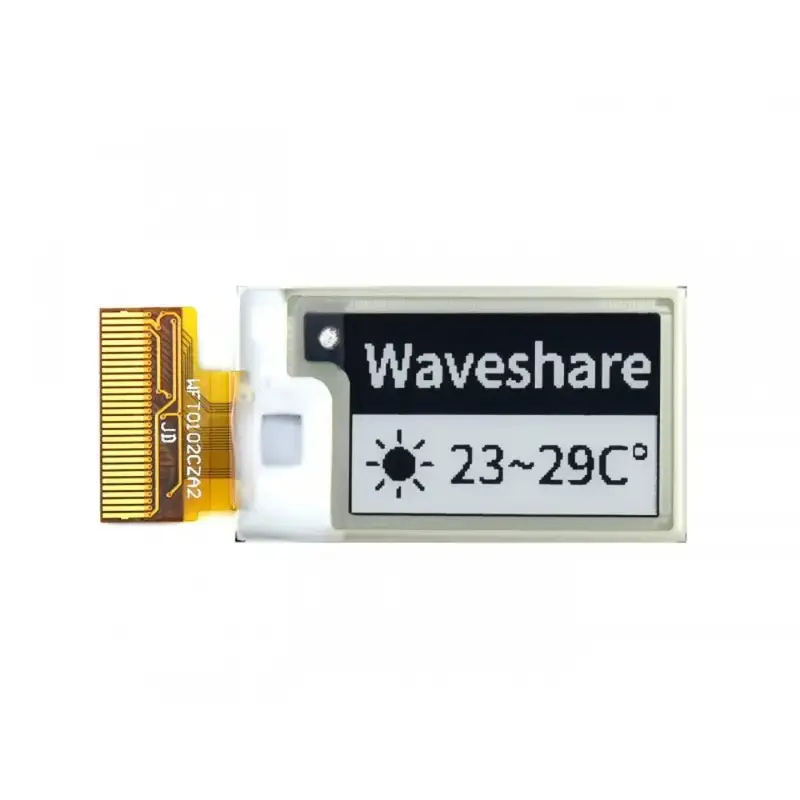 Waveshare 1.02" E-Ink Raw Display Panel, 12880, Black/White Dual-Color