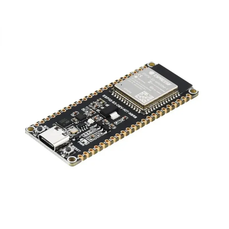 Waveshare ESP32-S3 Microcontroller, 2.4GHz Wi-Fi Development Board, 240MHz Dual Core Processor, ESP32-S3-WROOM-1 Module (No Headers)