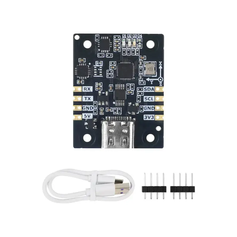 Yahboom IMU sensor module AHRS support ROS1 ROS2 for Jetson Raspberry Pi-9-axis IMU