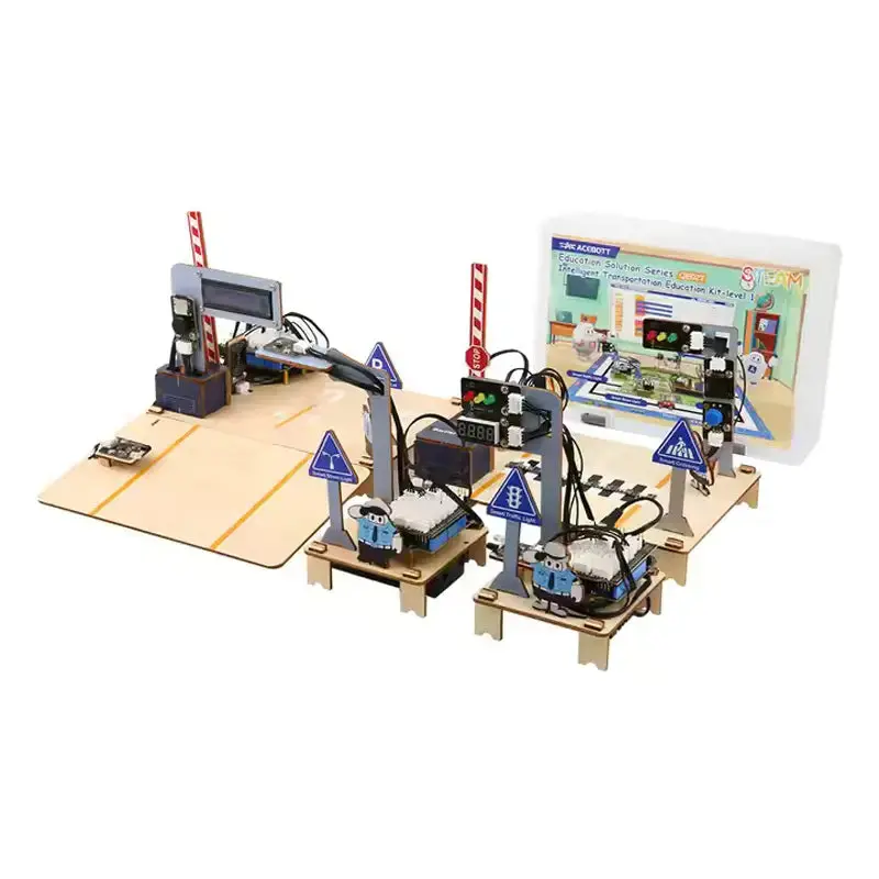 ACEBOTT ESP32 Smart STEM Transportation Kit Compatible w/ Arduino