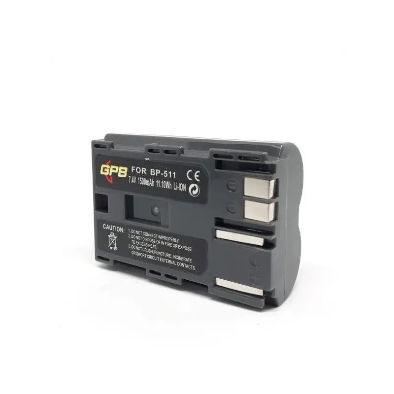GPB BP-511 Rechargeable Digital Camera Battery for Canon