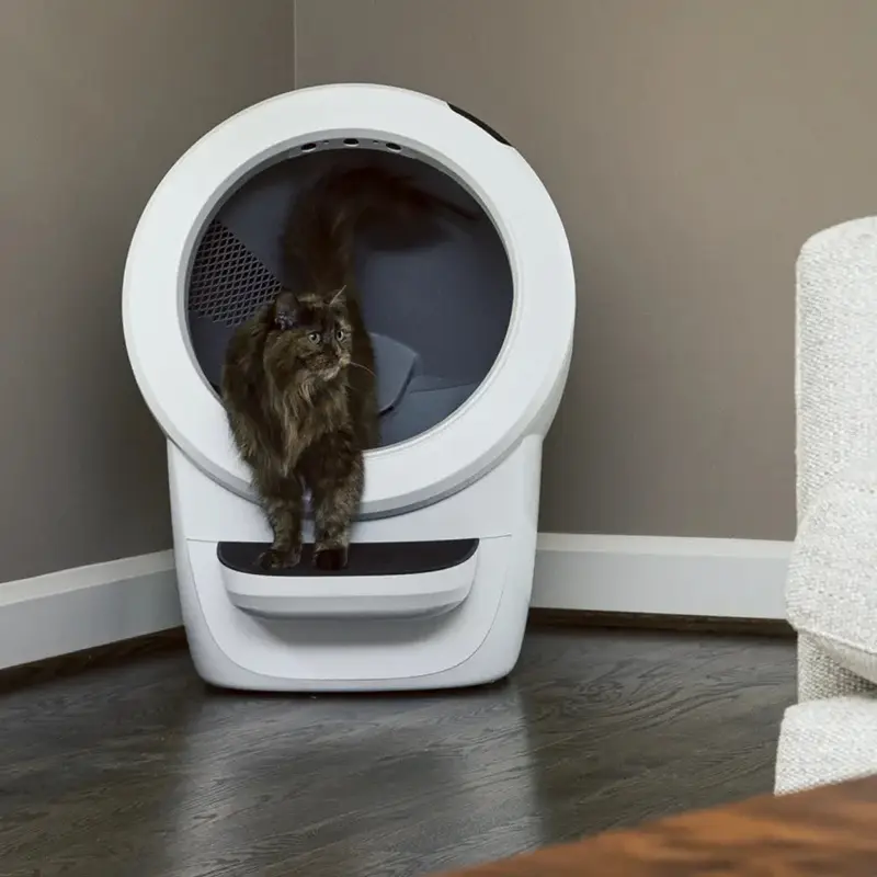Litter-Robot 4 Automatic Self-Cleaning Litter Box  White Bundle