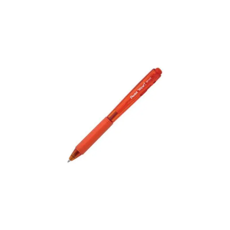 Pentel BK440 Retractable 1.0mm Ballpoint Pen - Orange