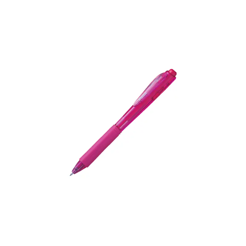Pentel BK440 Retractable 1.0mm Ballpoint Pen - Pink