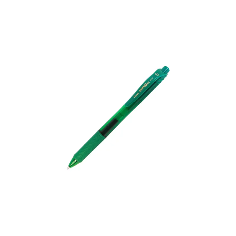 Pentel BL107 0.7 Energel X Retractable Gel Roller Pen - Green