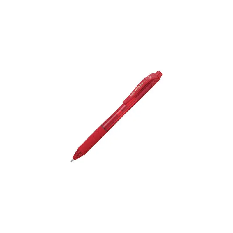 Pentel BL107 0.7 Energel X Retractable Gel Roller Pen - Red