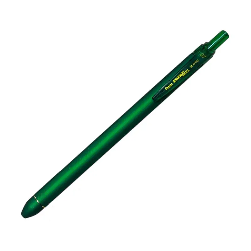 Pentel BL437R2 Energel 0.7 Pen - Green