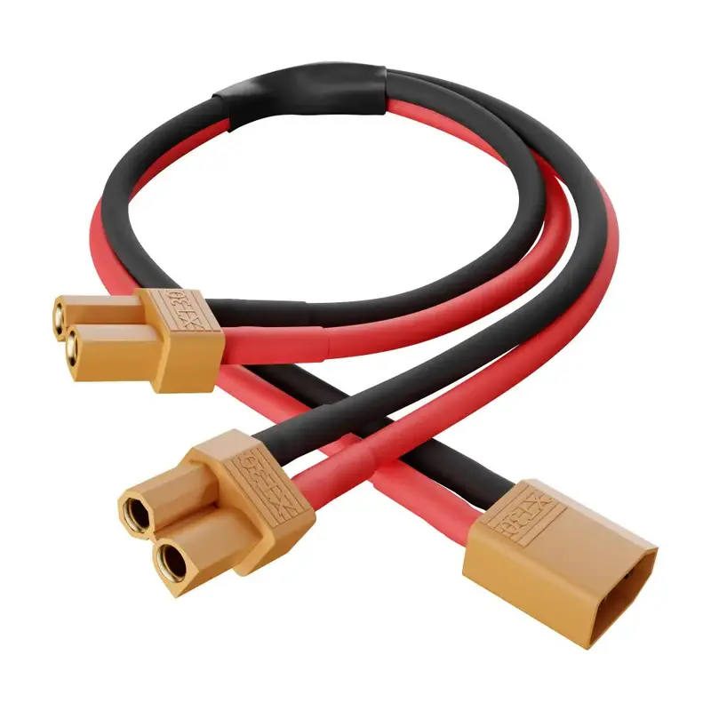 ServoCity XT30 Y-Harness (Single FH-MC XT30 to Dual MH-FC XT30, 150mm Length)