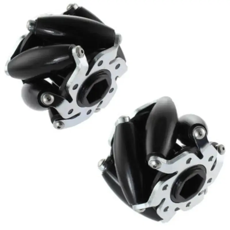 AndyMark 2.25in. HD Mecanum Vectored Intake Wheel Set