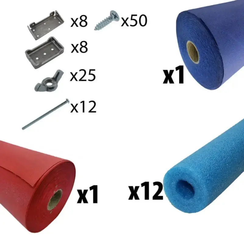 AndyMark 2023 AM14U4/U5 Red & Blue Bumper Kit