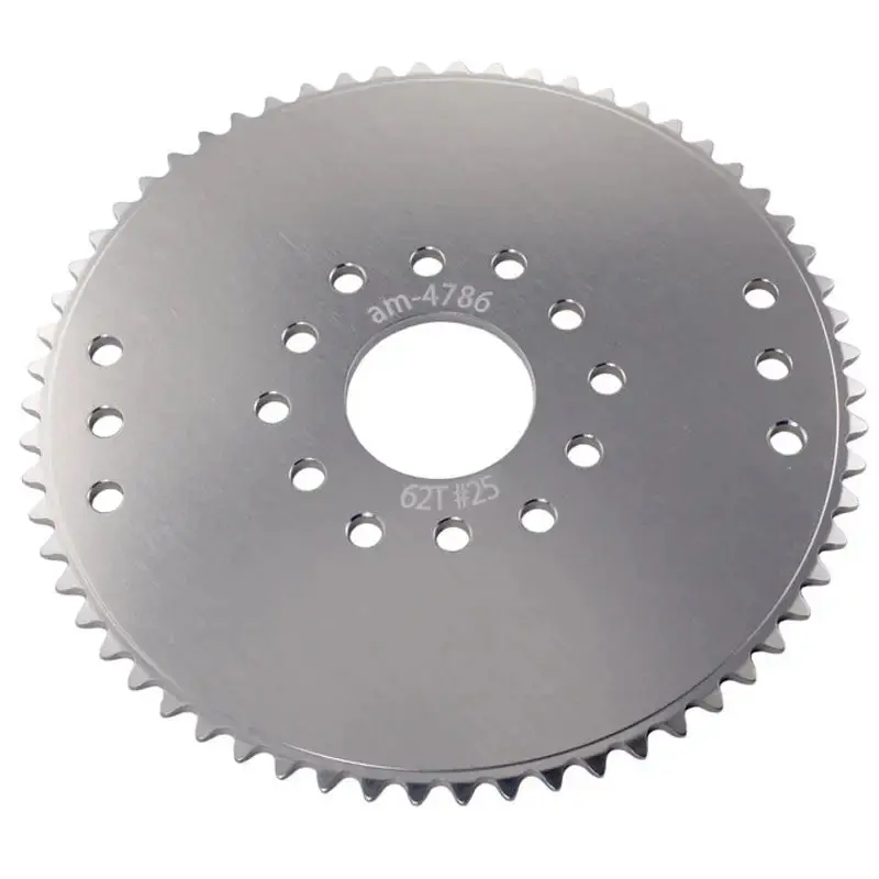 AndyMark 25 Series Bearing Bore Plate Sprocket 62 Teeth