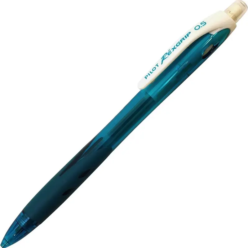 Pilot RexGrip Clutch Pencil 0.5mm Peacock Green Barrel