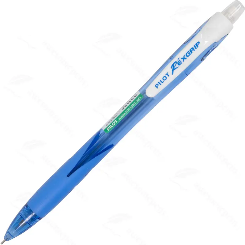 Pilot RexGrip Clutch Pencil 0.7mm Clear Blue Barrel