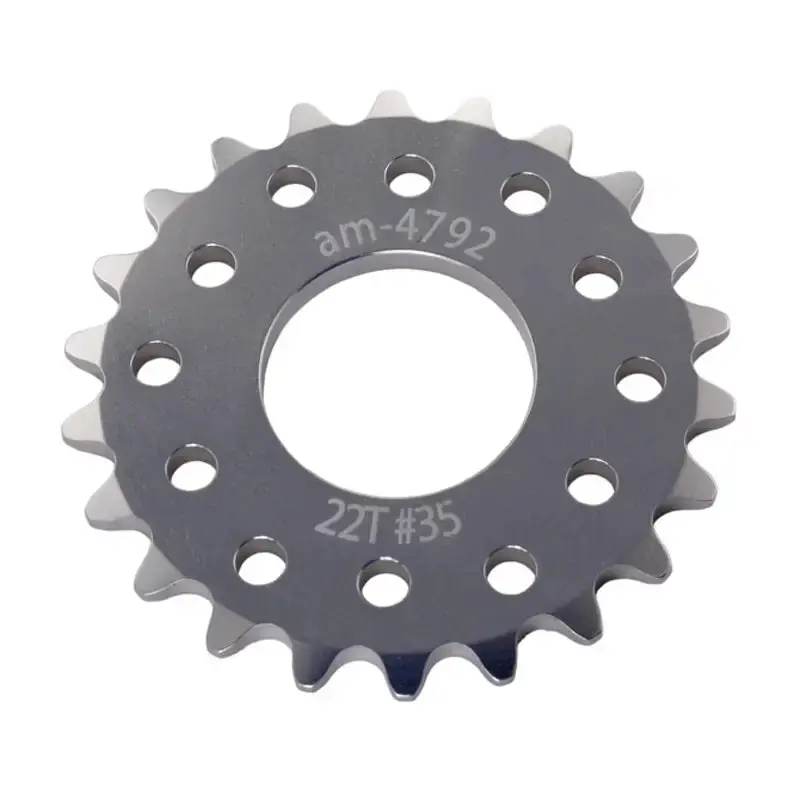 AndyMark 35 Series Bearing Bore Plate Sprocket 22 Teeth