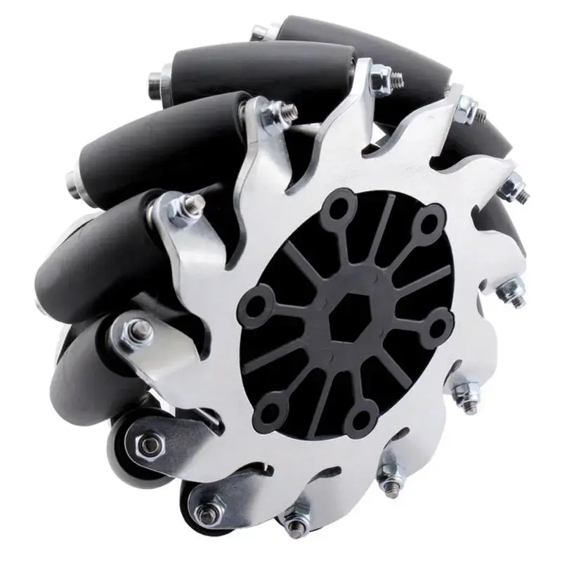 AndyMark 4in. BB Mecanum Wheel 0.375in. Hex Bore Right