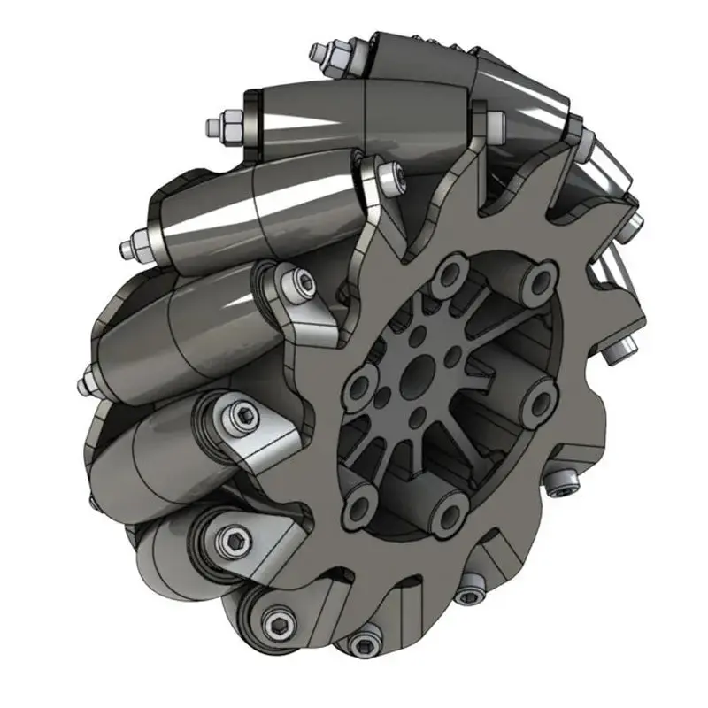 AndyMark 4in. BB Mecanum Wheel Nub Bore Right