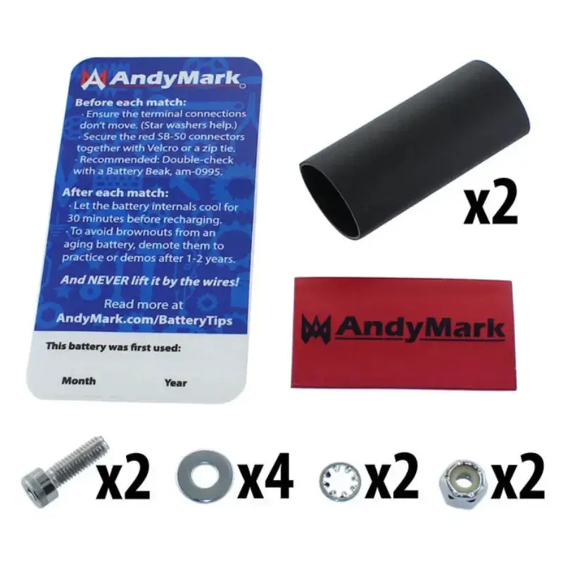 AndyMark Battery Cable Hardware Kit