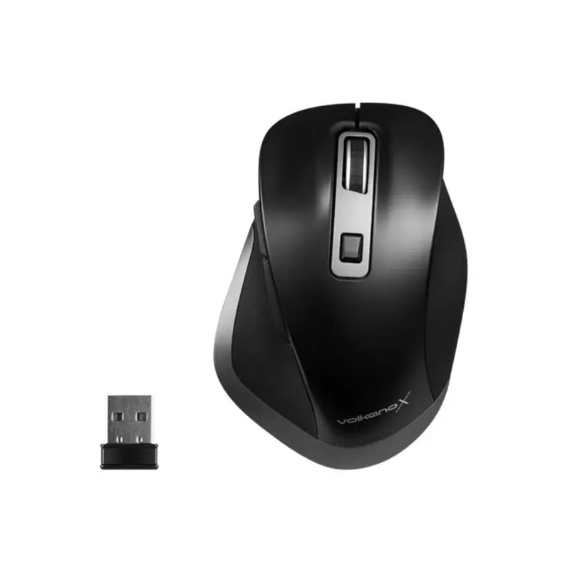 VolkanoX Amber Series Tri-Mode Rechargeable Wireless Mouse VKX-20085-BK