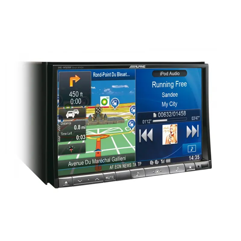 Alpine INE-W928R  8 Double DIN DVD Navigation unit