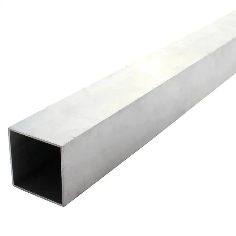 AndyMark Box Tube Extrusion 1ft. Length, 2 x 2in. Profile, Wall Thickness 0.063in.
