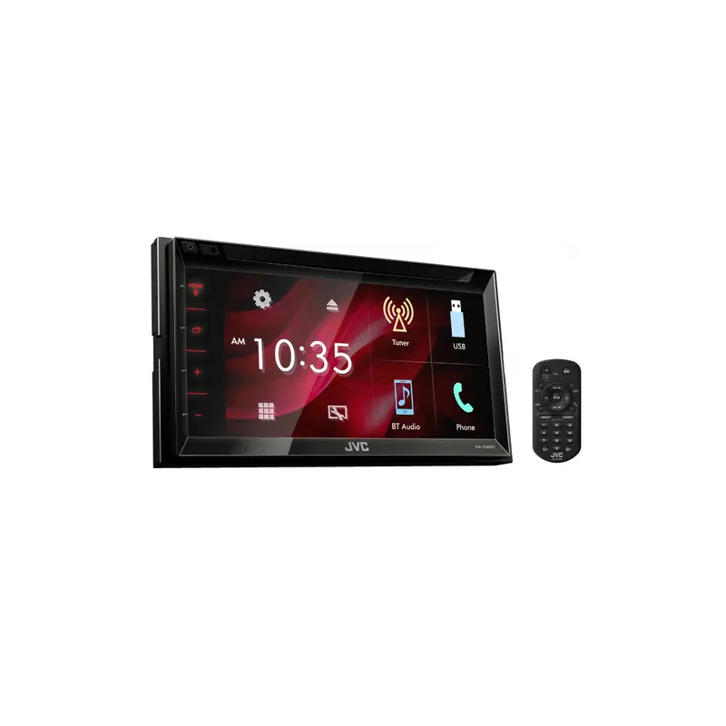 JVC KW-V340BTM DVD/CD/USB Receiver with 6.8-inch Clear Resistive Touch Control