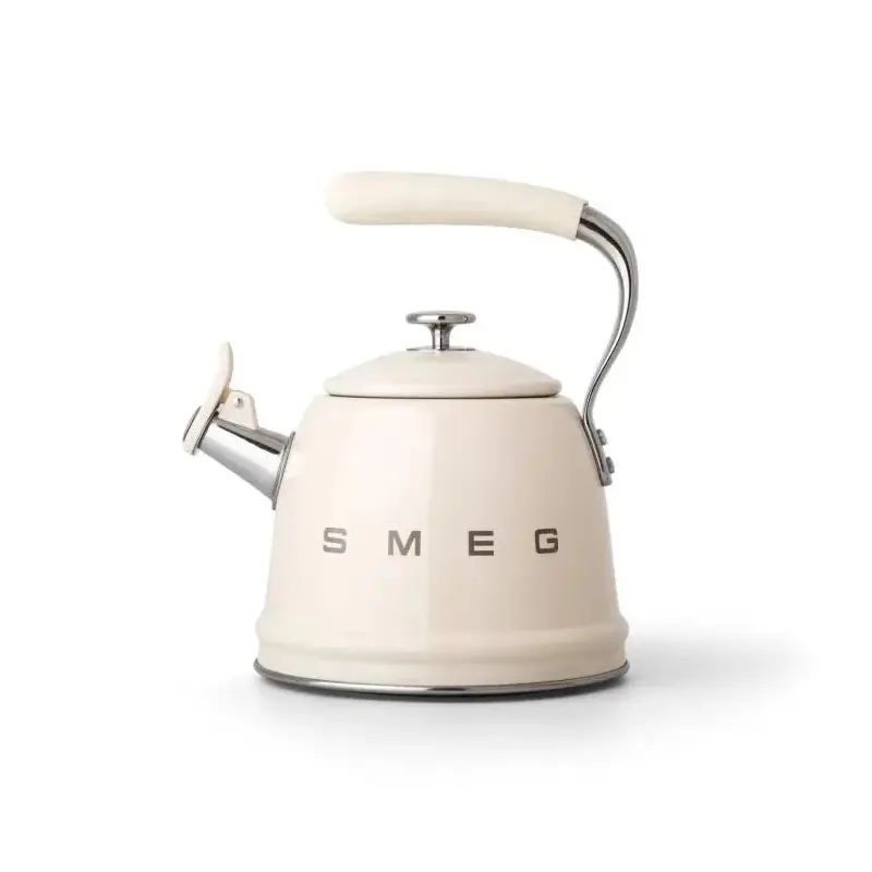 Smeg CKLW2001CR 2.3l Whistling Stove Top Kettle - Cream